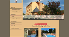 Desktop Screenshot of cevenol-hotel.fr